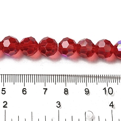 Гальванизируйте прозрачное стекло бисер нитей&nbsp;X-EGLA-A035-T10mm-L01