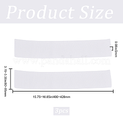 Ребристая ткань из 95% хлопка и 5% эластичного волокна для манжет FIND-WH0136-04D