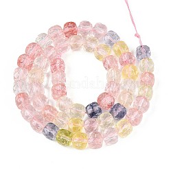 K9 нитки стеклянных бусин GLAA-N014-8x8mm-01