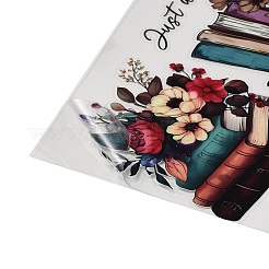 Прозрачная пленка тема книги наклейки для переноса на стеклянные стаканы&nbsp;STIC-P009-C01