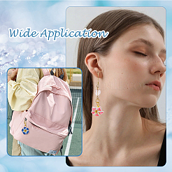 48шт 12 стильных подвесных украшений из полимерной глины&nbsp;HJEW-DC00122