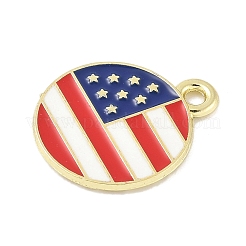 Эмалевые подвески из сплава в честь Дня независимости&nbsp;FIND-M083-05B-G