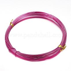 Fil d'artisanat rond en aluminium&nbsp;AW-D009-0.8mm-10m-05