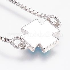 Длительные покрытые металлом регулируемые медные браслеты ползунка&nbsp;LS-BJEW-P165-02A