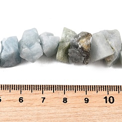 Природные Аквамарин бисер нитей G-I283-F28