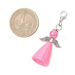 Украшения из акриловой подвески в виде ангела&nbsp;HJEW-JM03535-01