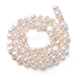 Нити из натурального культивированного пресноводного жемчуга PEAR-L033-51-01