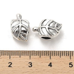 Tibetische Stil Legierung Großlochperlen&nbsp;PALLOY-K019-03D-AS