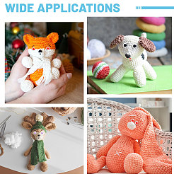 120 Stück Plastikaugen für Puppen zum Basteln&nbsp;FIND-PH0028-81