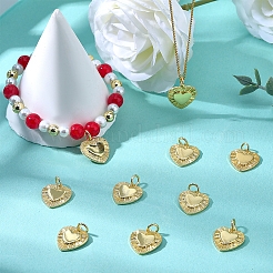 10 pièces pendentifs en laiton&nbsp;KK-BBC0025-18