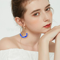 98 шт. круглые бусины ручной работы в технике лэмпворк от сглаза LAMP-DC0001-20