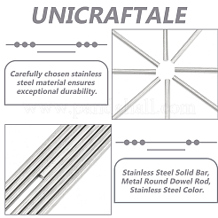 Цельный пруток из нержавеющей стали марки 304 DIY-UN0006-12C