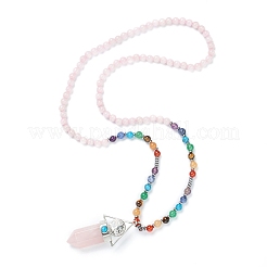 Чакра ювелирные изделия NJEW-I246-01F