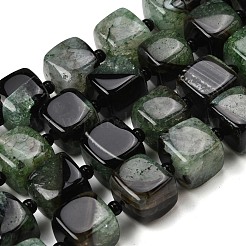 Природный агат бисер нитей&nbsp;G-F820-O01-01D