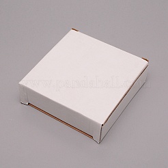 Portagioie quadrato in porcellana porcelain&nbsp;DJEW-WH0050-10A