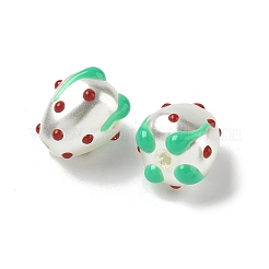 Запекаемые стеклянные бусины LAMP-Z014-02B