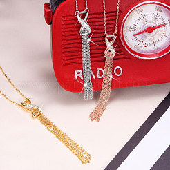 925 подвесные стерлингового серебра ожерелья JN770C