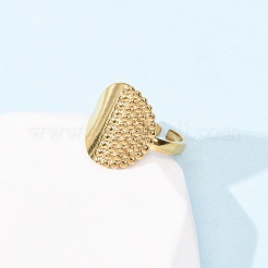 Кольца-манжеты из нержавеющей стали 304 для женщин&nbsp;RJEW-K309-02G