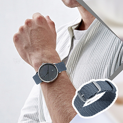 Нейлон часы полос AJEW-WH0596-226L