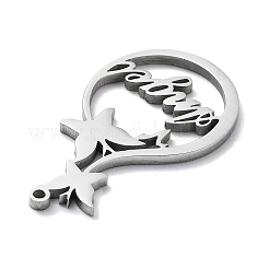 Подвески из нержавеющей стали 304&nbsp;LS-STAS-D036-15P