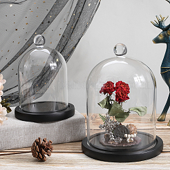 1 шт. стеклянный купол&nbsp;AJEW-SC0002-60B-03