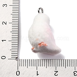 Кулоны из флокированной смолы&nbsp;RESI-Q011-03D