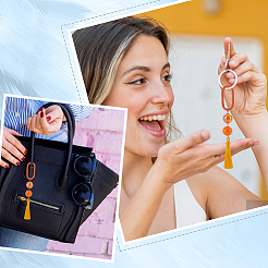 20 шт. 10-цветные запорные пружинные кольца из сплава с покрытием из краски для выпечки&nbsp;FIND-UN0007-89