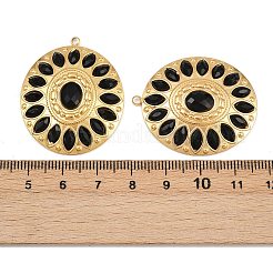 Подвески со стразами из нержавеющей стали 304 STAS-I352-14G-03