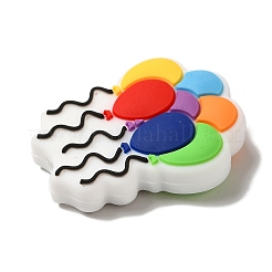 Силиконовые бусины на тему дня рождения SIL-S006-03C