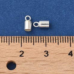 Extremos de cordón de plata de ley 925&nbsp;STER-P055-02A-S