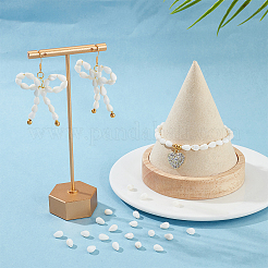 2 нить бусин из натуральных пресноводных ракушек&nbsp;SSHEL-NB0001-38