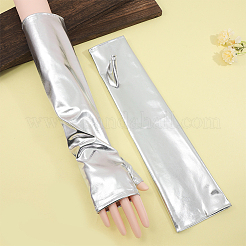 Длинные перчатки без пальцев из полиэстера&nbsp;AJEW-WH20018-117A