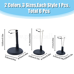 6 набор из 6-х видов пластика с железной подставкой для кукол для моделей ODIS-HY0001-02