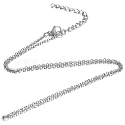 Collane con ciondolo in acciaio inossidabile 304&nbsp;NJEW-H430-06