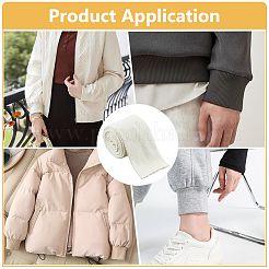 1 Stück Polycotton-Rippstoff für Bündchen&nbsp;OCOR-BC0007-83B