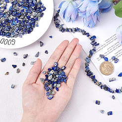 Lapis lazuli perle naturali di chip trefoli&nbsp;G-AR0003-07