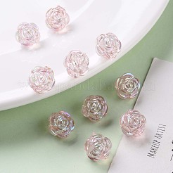 Прозрачные акриловые бусины&nbsp;TACR-S154-33C-902