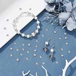 フラワー304ステンレススチールビーズキャップ300個  マルチ花弁  ステンレス鋼色  6x1mm  穴：1mm&nbsp;STAS-UN0035-14