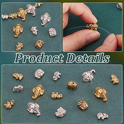 120 шт. бусины из сплава в тибетском стиле&nbsp;FIND-PH0023-74