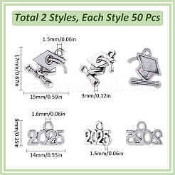 2 стили подвески из сплава в тибетском стиле&nbsp;PALLOY-SC0012-66