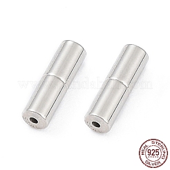 Застежки из стерлингового серебра с родиевым покрытием STER-K173-05P