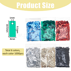 6000 accessorio ornamentale in 6 colori&nbsp;KY-HS0004-08