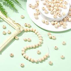 Натуральные незаконченные деревянные бусины&nbsp;WOOD-SP0001-62B