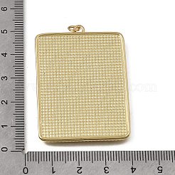 Natürliche Muschel Messing Anhänger&nbsp;KK-C262-11C-G