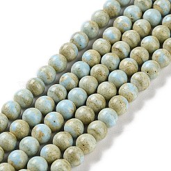 Fili di perline di agata alashan arcobaleno naturale&nbsp;G-NH0022-A-01