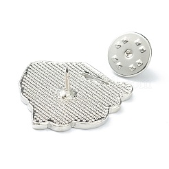 Рождественские тематические броши из сплава с эмалью JEWB-A001-08