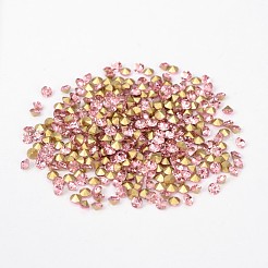 Strass de grade A de dos en plaqué de diamand en verre&nbsp;RGLA-SS12-022