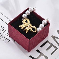 Ионное покрытие (ip) 304 нержавеющая сталь браслеты для женщин&nbsp;BJEW-P345-09G