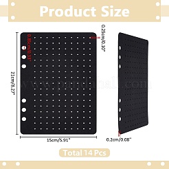 14 шт. фетровая ткань&nbsp;AJEW-WR0002-93B