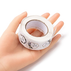 1-дюймовые рулоны наклеек «Спасибо» STIC-YW0001-05